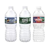Poland Springs, Ozarka, or Deer Park Water